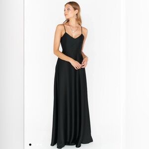 Show Me Your Mumu Black Maxi Gown Small